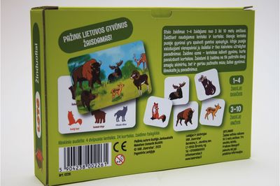 Stalo žaidimas LOTO ŽINDUOLIAI