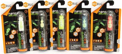 Vabalas robotas HEXBUG Nano Glow in the Dark BLISTER