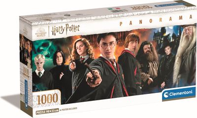 Dėlionė CLEMENTONI PANORAMA HARRY POTTER COMPACT 1000 det.