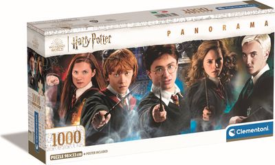 Dėlionė CLEMENTONI PANORAMA HARRY POTTER 2 COMPACT 1000 det.