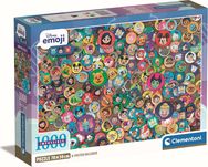 Dėlionė CLEMENTONI IMPOSSIBLE DISNEY MULT. COMPACT 1000 det.