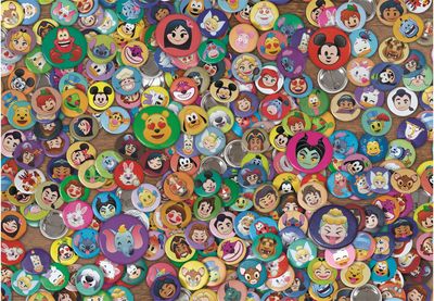 Dėlionė CLEMENTONI IMPOSSIBLE DISNEY MULT. COMPACT 1000 det.