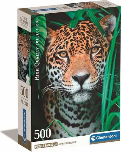 Dėlionė CLEMENTONI JAGUAR IN THE J. COMPACT 500 det.