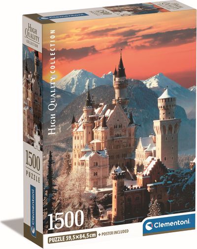 Dėlionė CLEMENTONI NEUSCHWANSTEIN COMPACT 1500 det.