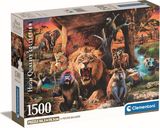 Dėlionė CLEMENTONI COMPACT THE TRIBAL SOCIETY 1500 det.
