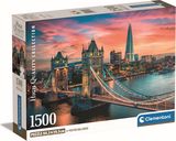 Dėlionė CLEMENTONI LONDON TWILIGHT COMPACT 1500 det.