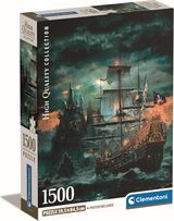 Dėlionė CLEMENTONI THE PIRATES SHIP COMPACT 1500 det.
