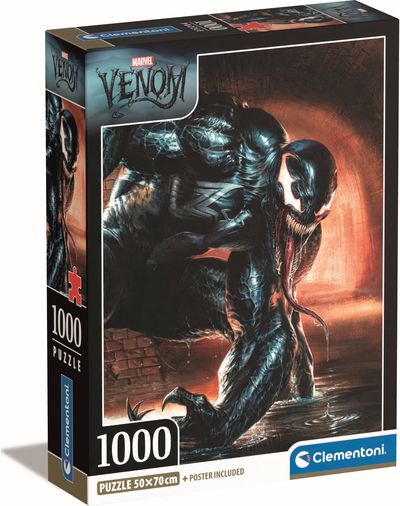 Dėlionė CLEMENTONI HQC MARVEL VENOM COMPACT 1000 det.
