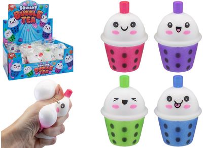 Antistresinis žaislas SQUISHY BOBA TEA 8CM įv. rūšys