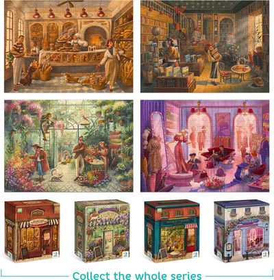 Dėlionė DODO gėlių parduotuvė 300 det.