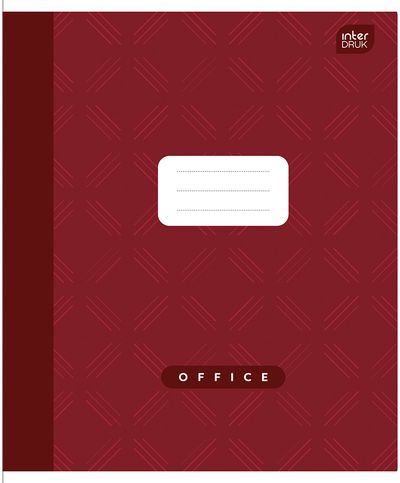 Sąsiuvinis INT OFFICE, A5, 70 g., 96 l., langeliais