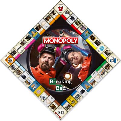 Stalo žaidimas MONOPOLY Breaking Bad (EN)