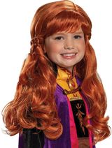 FROZEN Perukas Anna