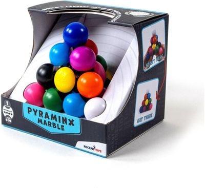 RECENT TOYS Galvosūkis PYRAMINX MARBLE