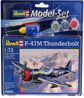 Modeliavimo rinkinys REVELL P-47 M THUNDERBOLT gift set
