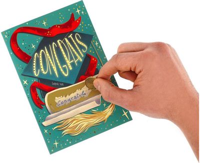 Atvirukas SCRATCH REVEAL CONGRATS