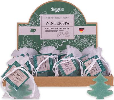 Rankų darbo avies pieno muilas WINTER SPA, 25 g.