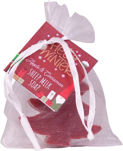 Rankų darbo avies pieno muilas HELLO WINTER, 25 g.