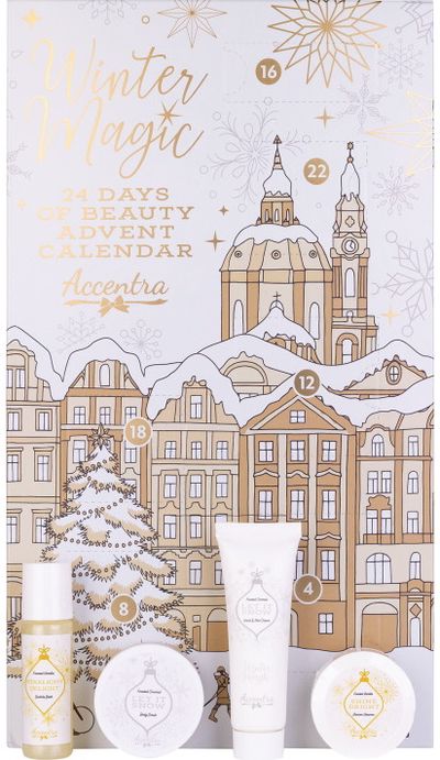 Advento kalendorius WINTER MAGIC, 20 x 20 x 33,8 cm