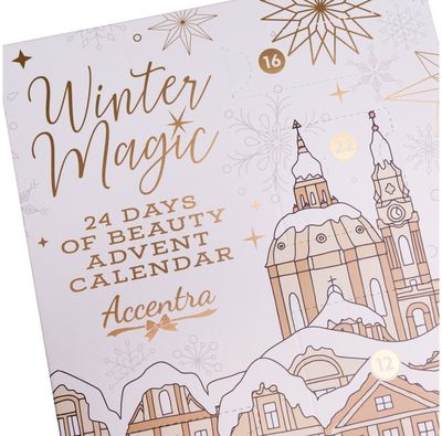 Advento kalendorius WINTER MAGIC, 20 x 20 x 33,8 cm