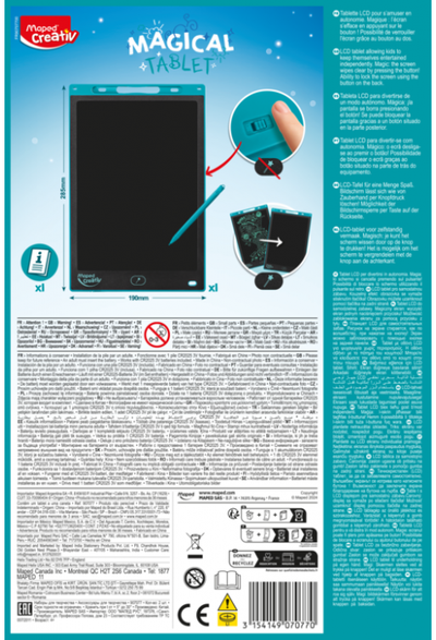Piešimo lenta LCD MAPED Creativ Magical Tablet Maxi