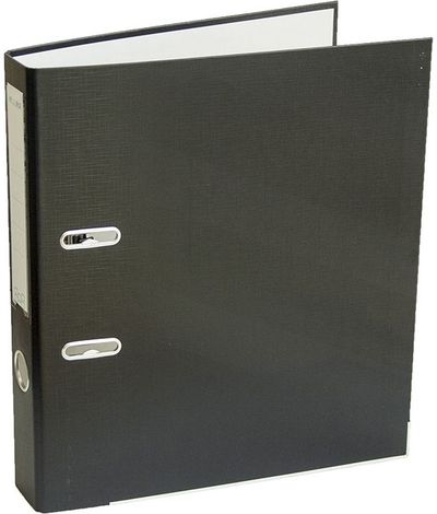 Segtuvas ELLER, A4, ekonominis, 50 mm, juoda