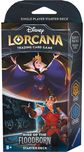Kortelės Disney LORCANA: Rise of the Floodborn TCG Starter Deck Amber & Sapphire