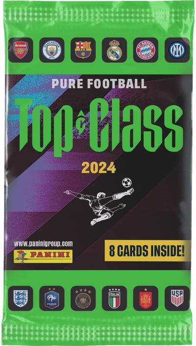 Kortelės PANINI Top Class 2024 card packet