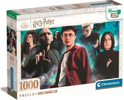 Dėlionė CLEMENTONI HARRY POTTER 1000 det. (compact)