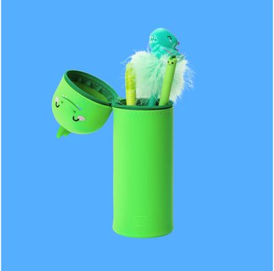 Penalas KAWAII DINO 2-in-1, silikoninis