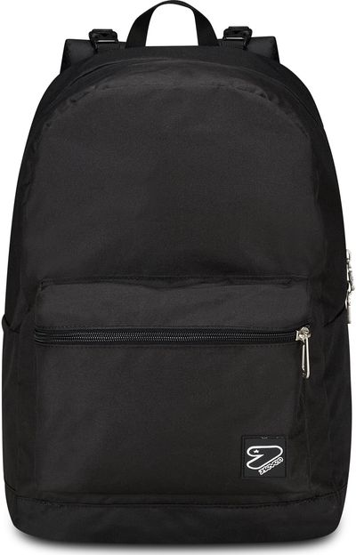 Dvipusė kuprinė SEVEN LEDCONTOUR, su ausinėmis, RPET, 44 cm, juoda/ grafiti