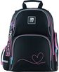 Ergonominė kuprinė Kite HEART, M, 39 cm, su LED, juodos sp.