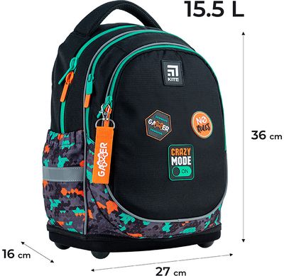 Ergonominė kuprinė Kite CRAZY MODE, S, 36 cm