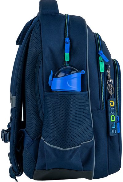 Ergonominė kuprinė Kite GOAL, t. mėlyna, M, 38 cm