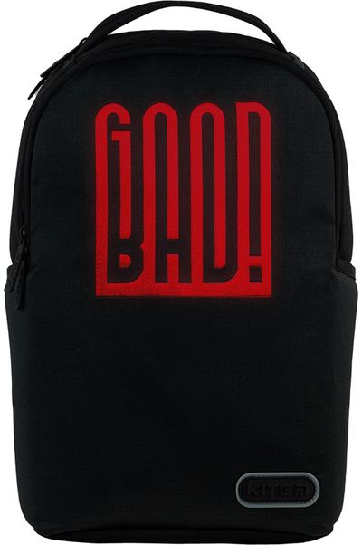 Ergonominė kuprinė Kite Education Teens GOOD/BAD, M, 40 cm, su LED