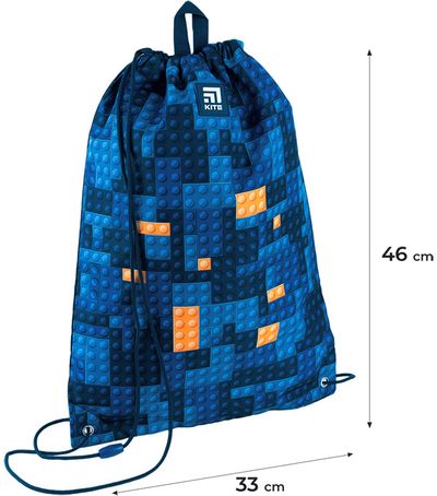 Sportinis maišelis Kite BLOCKS, 46 cm