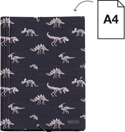 Dėklas sąsiuviniams MR T-REX, A4