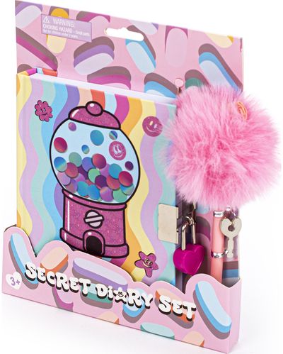 Dienoraštis TCD KIDS UNICORN su tušinuku ir spynele, bl