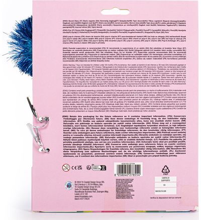 Dienoraštis TCD KIDS CANDY su tušinuku ir spynele, bl