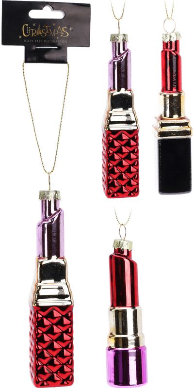 Eglutės žaisliukas LIPSTICK, įv. rūšys