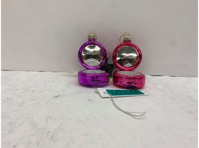 Eglutės žaisliukas POWDRCASE, įv. rūšys