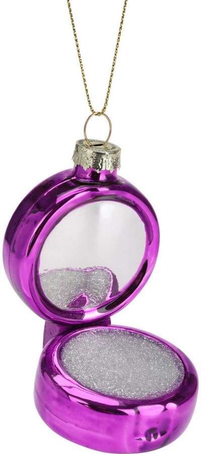 Eglutės žaisliukas POWDRCASE, įv. rūšys