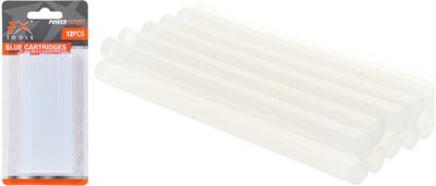 Karštų klijų strypeliai CRAFTS, 7,0 mm x 10 cm, 12 vnt
