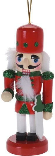 Eglutės žaisliukas NUTRACKER, įv. rūšys, 9 cm