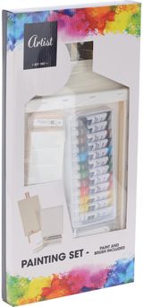 Tapybos rinkinys ARTIST su stalo molbertu, 23 dalys ()