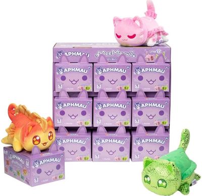 Paslaptingas pliušinis APHMAU MeeMeow kačiukas S5