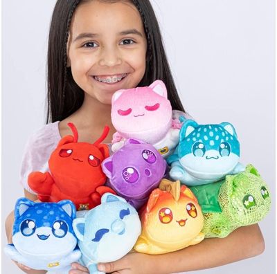 Paslaptingas pliušinis APHMAU MeeMeow kačiukas S5