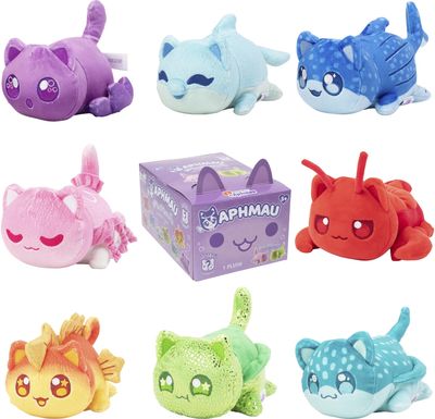 Paslaptingas pliušinis APHMAU MeeMeow kačiukas S5