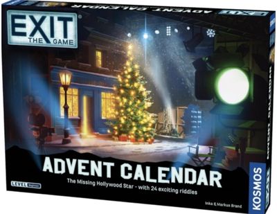 Advento kalendorius EXIT: The Missing Hollywood Star (EN)