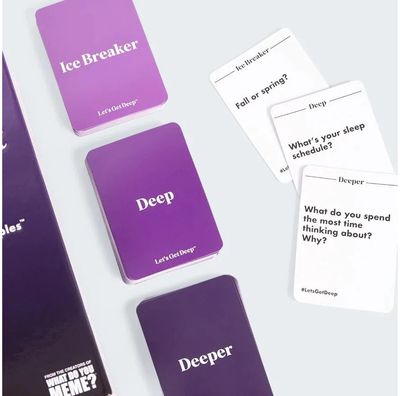 Stalo žaidimas LET'S GET DEEP (EN)